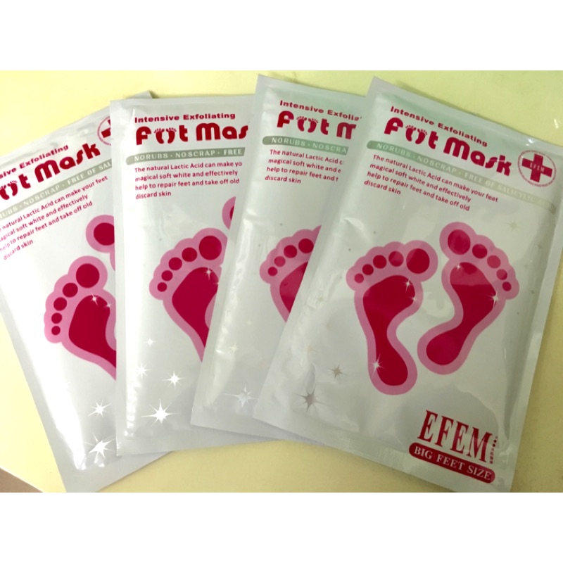 EFEM#Foot Mark 神奇去角質足膜/腳膜