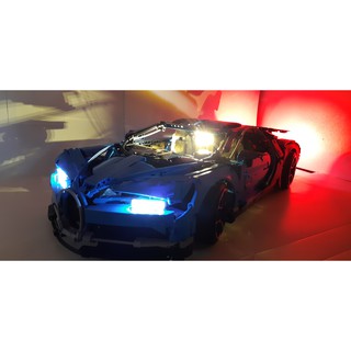 ［想樂］『LED燈組(只有燈，不含樂高積木) 』樂高燈組 Lego Light 42083 Bugatti Chiron (預購,店面預購價$2000)