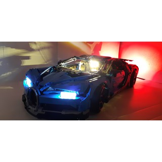 ［想樂］『led燈組(只有燈，不含樂高積木) 』樂高燈組 lego light 42083 bugatti chiron (預購,店面預購價$2000)