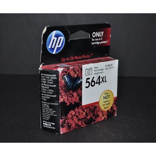 HP 564XL原廠高印量相片黑色墨水匣+送副廠564XL高印量相片黑色墨水匣7510 7520 B8550 C5380