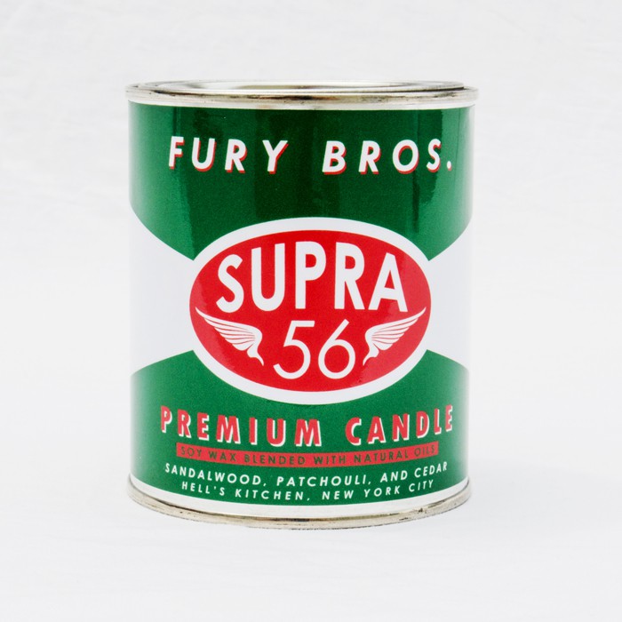 美國Fury Bros.機油罐造型天然有機香氛蠟燭Supra 56探險家檀香