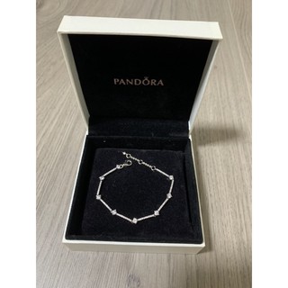 🎀 Pandora 潘朵拉 璀璨密鑲手鍊(已送洗) 🎀