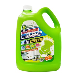 小綠人 小蘇打超強除油靈 一加侖(3.785L) 廚房清潔 家用清潔 除油除垢
