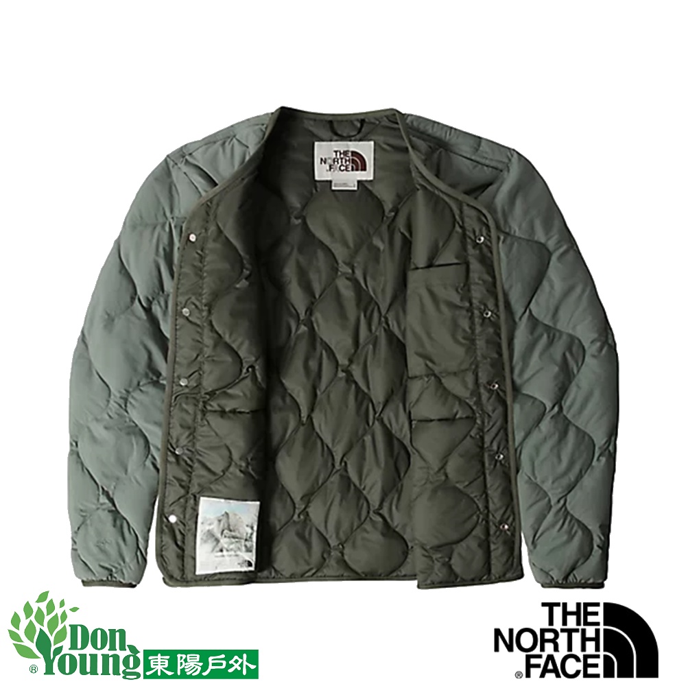 【THE NORTH FACE】北面男款防潑水保暖羽絨外套 假一賠二 5AZS