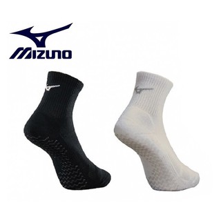 MIZUNO 網球襪 羽球襪 桌球襪 腳底止滑 62TX025101 白色 62TX025191 黑色 台灣製