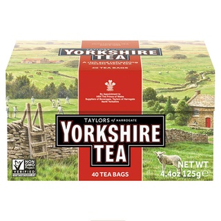 英國Taylors泰勒茶 -泰勒 約克夏紅茶 紅牌 茶包 YORKSHIRE TEA -【良鎂】