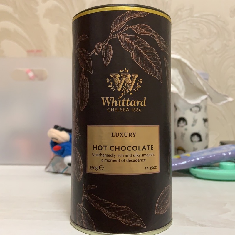 Whittard_Luxury_hot chocolate 巧克力粉/ 可可粉/ 350g