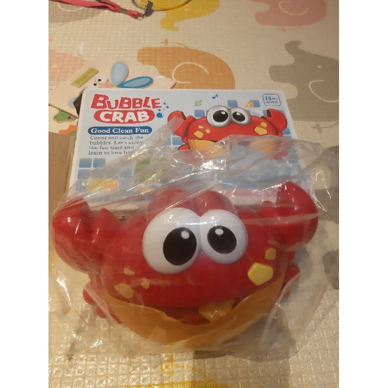 螃蟹泡泡機，洗澡玩具