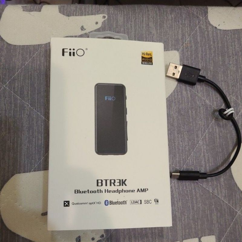 FiiO BTR3K 藍芽5.0 耳擴 DAC, Hi-Res, LDAC, AptX LL, AMP 二手幾乎全新