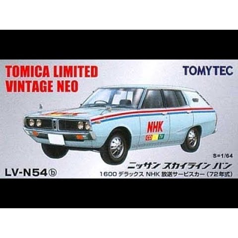 Tomytec 1 64 Neo Nissan Skyline Van 1600 Nhk Lv N54b Lvn54b 蝦皮購物