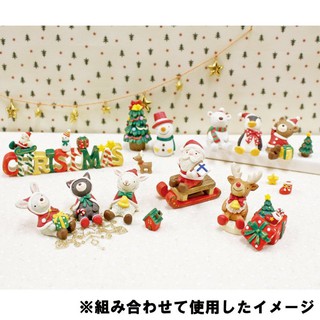 《齊洛瓦鄉村風雜貨》日本雜貨zakka 限定 聖誕節動物公仔 聖誕節裝飾 店家裝飾 兔兔 貓咪 小熊 綿羊 白熊 企鵝