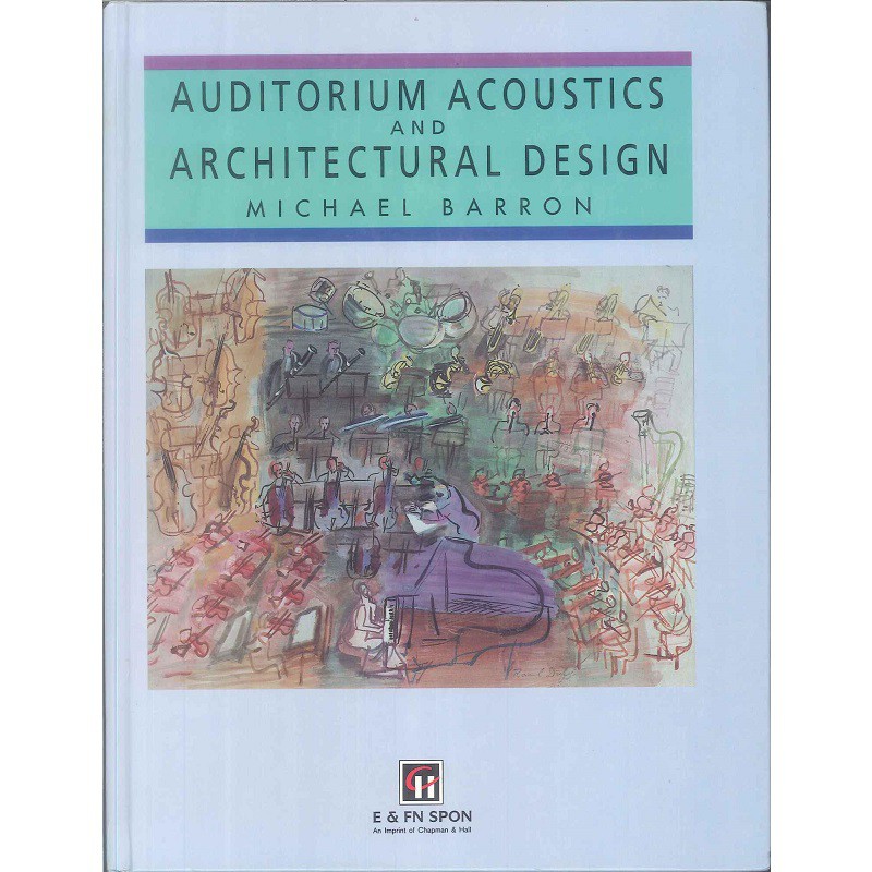 AUDITORIUM ACOUSTICS AND DESIGN -9780419177104 絕版英文設計書 [建築人設計人的店-上博圖書]