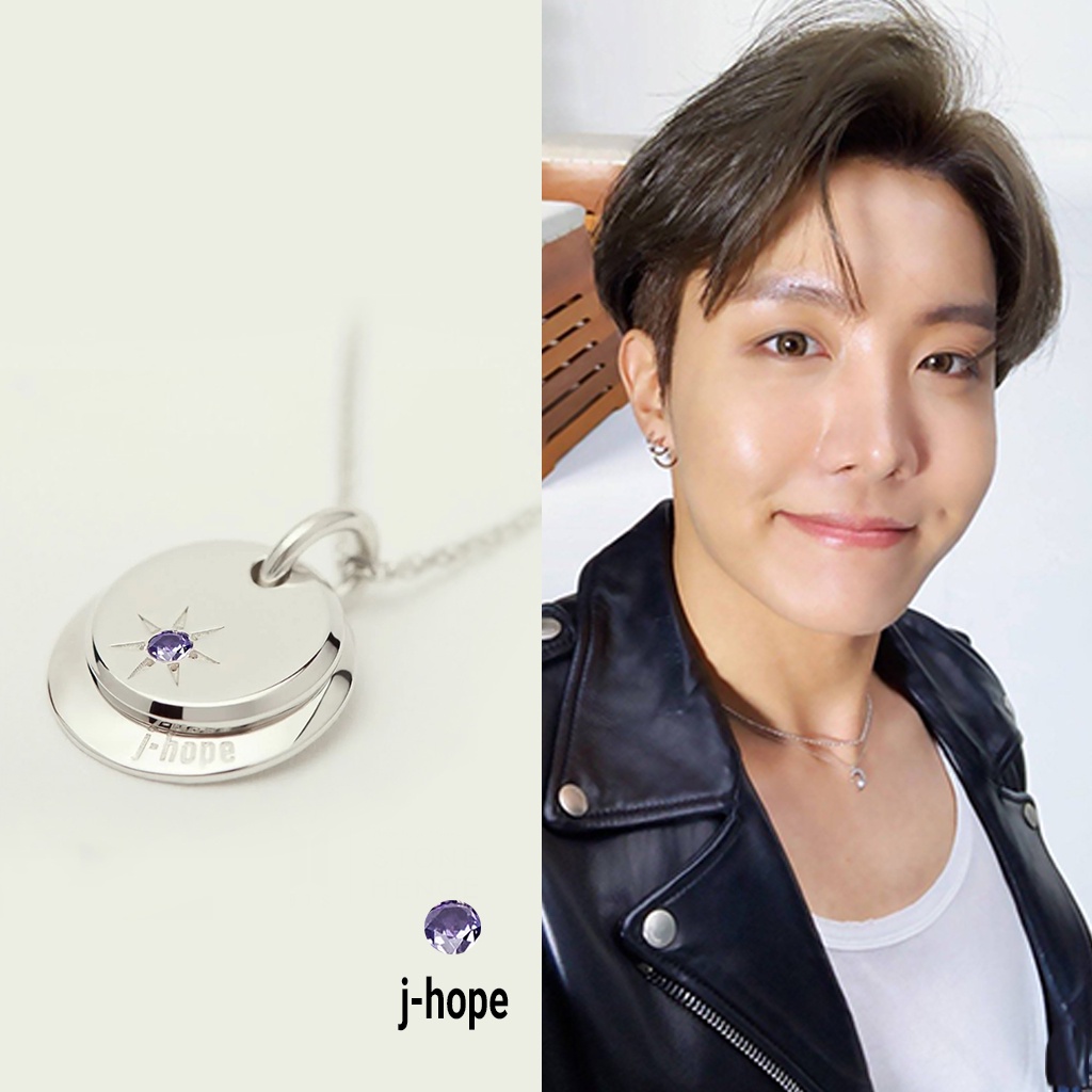 Kpop 韓國飾品BTS X STONEHENgE設計感吊墜Birth系列聯名款項鍊j-hope