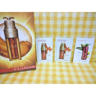 CLARINS 克蘭詩 全效緊緻眼霜 1ml 黃金亮眼萃 0.9ml 黃金雙激萃 超級精華 賽車眼霜 亮眼霜 年輕黃金瓶
