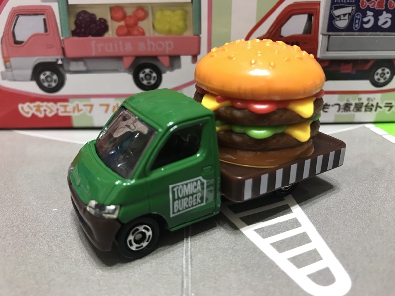 出清 多美tomica Tomica 多美食物車組 漢堡車 賣魚車 賣水果車 屋台車 蝦皮購物
