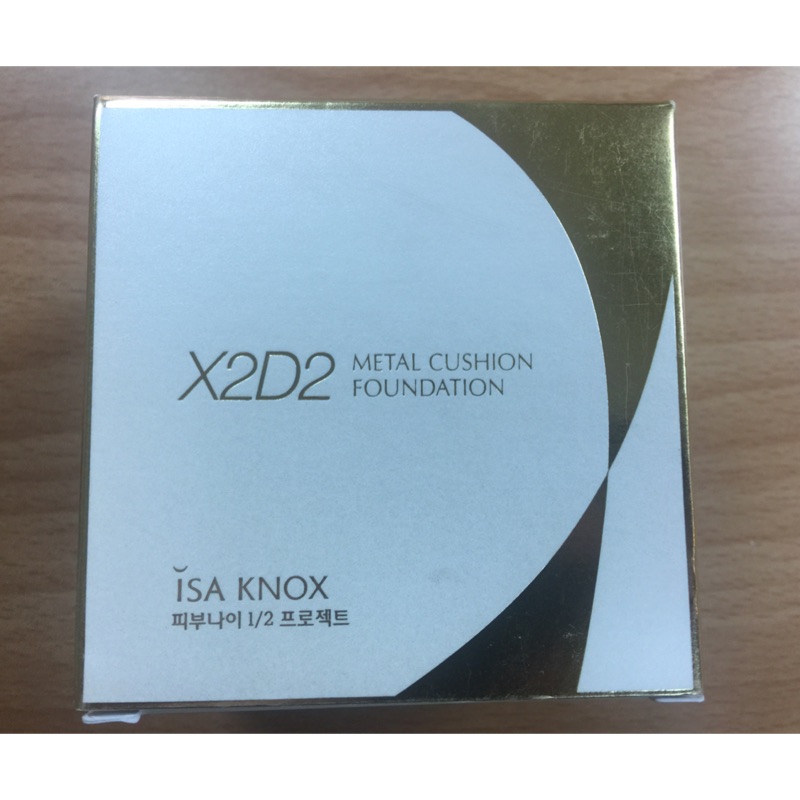 ISA KNOX X2D2 聚光燈金屬氣墊粉底#23（1正品+1補充蕊）