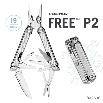 LEATHERMAN FREE P2 多功能工具鉗 【型號】#832638(登山屋)