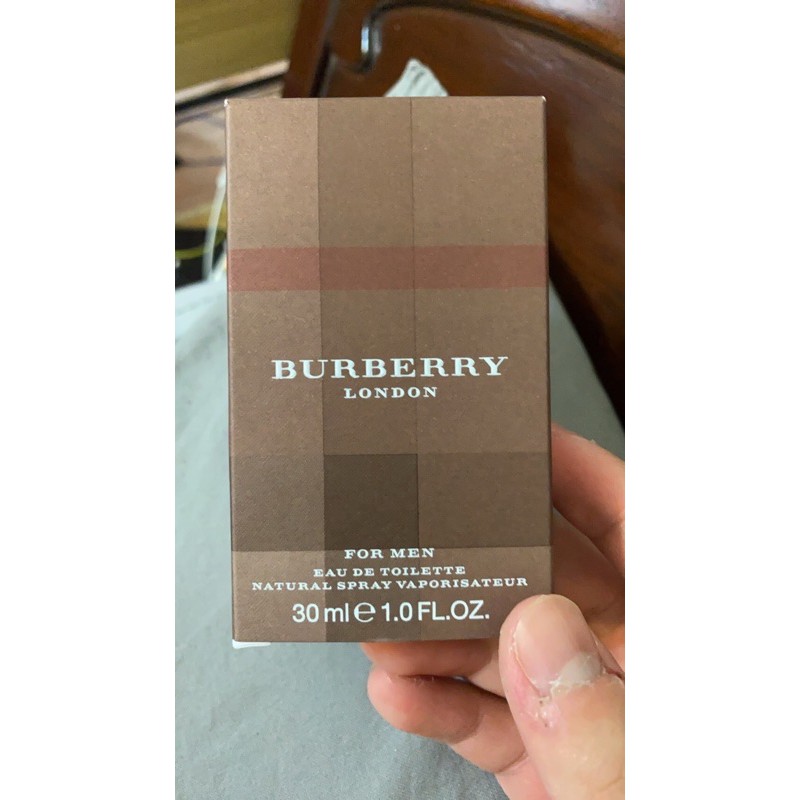 Burberry London For Men 倫敦男性淡香水 30ml （原價降價求售）