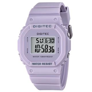 DIGITEC 數碼科技 經典時尚多功能數字休閒電子錶 游泳防水 運動手錶 100M防水 夜光 日期 星期顯示 男錶女錶