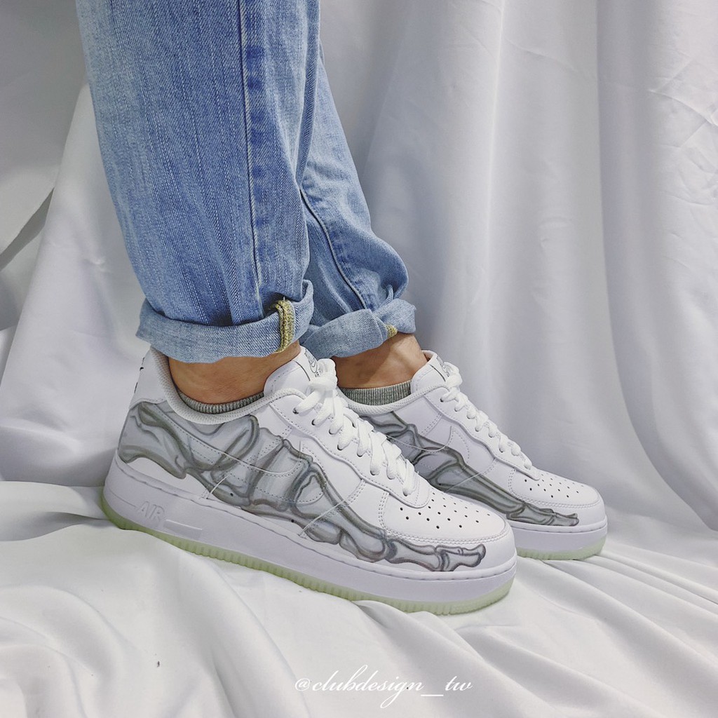 nike air force skeleton