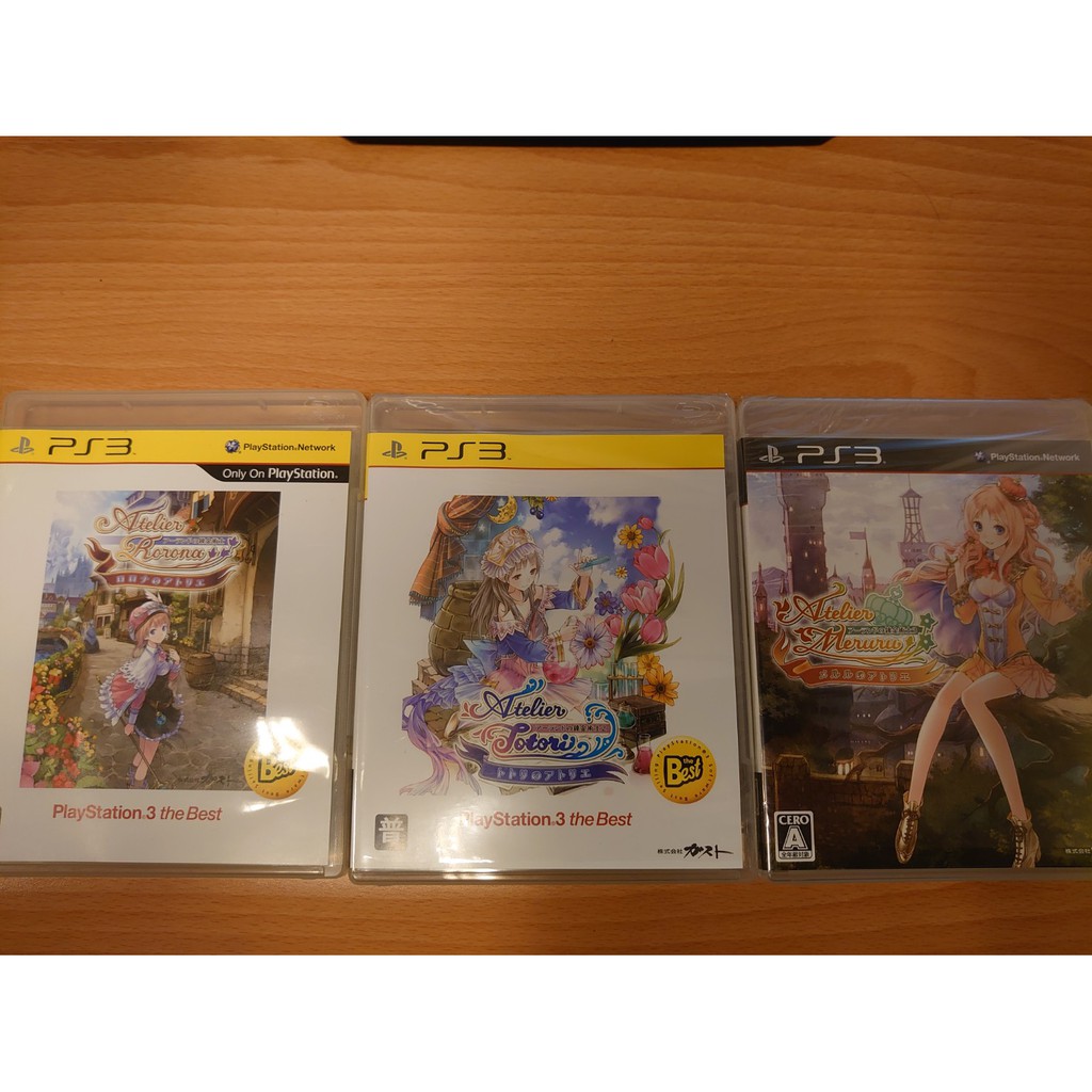 PS3 煉金術士 三部曲 1+2+3 二手 蘿樂娜 托托莉 梅露露