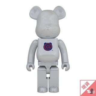 （現貨）BE@RBRICK 庫柏力克熊 MODEL WHITE CHROME 珍珠白 1000％ 正版 公仔 玩具有毒