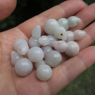 Coco緬甸玉 水潤 飽滿 小葫蘆一手11粒 掛件-H08 翡翠A貨 現貨在臺北市