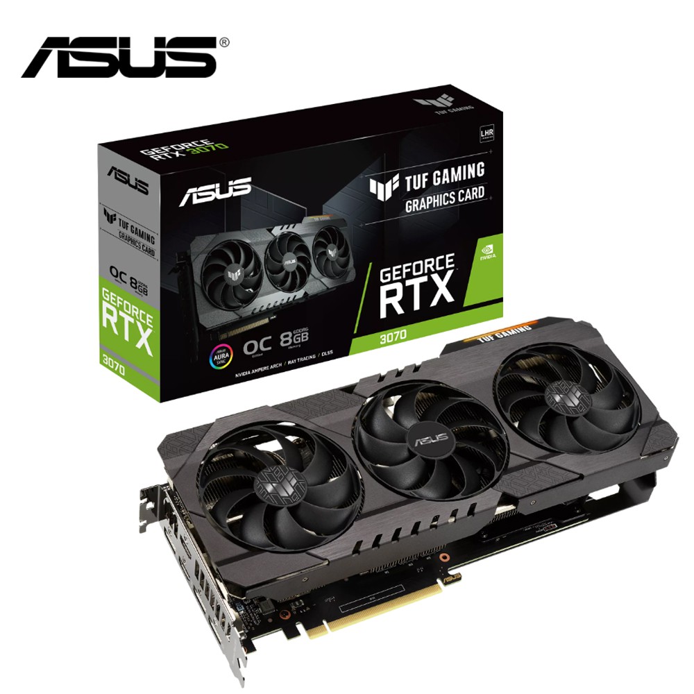 ASUS 華碩 TUF RTX3070 O8G V2 GAMING 顯示卡 現貨 廠商直送