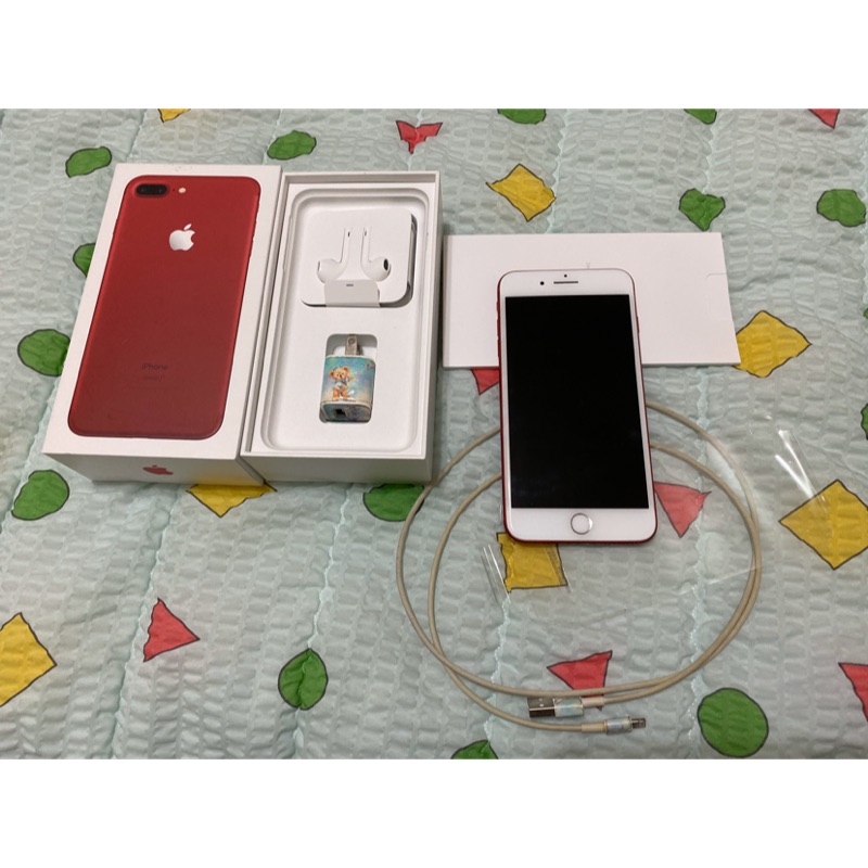 Iphone7plus,128g,限量紅,自售非手機行
