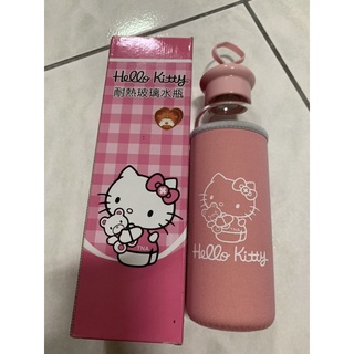 Hello Kitty 耐熱玻璃水瓶