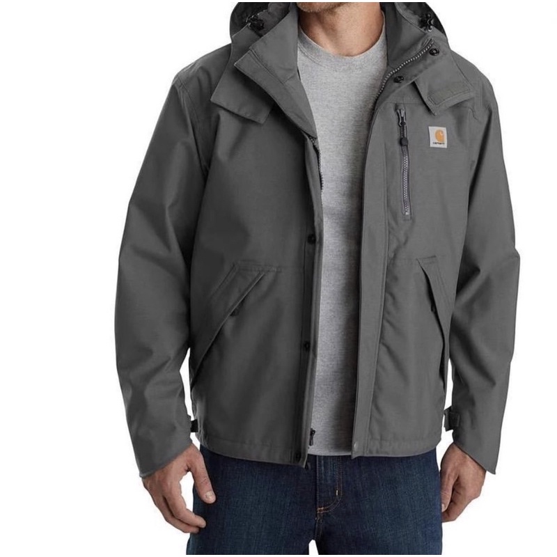 Carhartt  Shoreline Jacket 灰色機能風衣