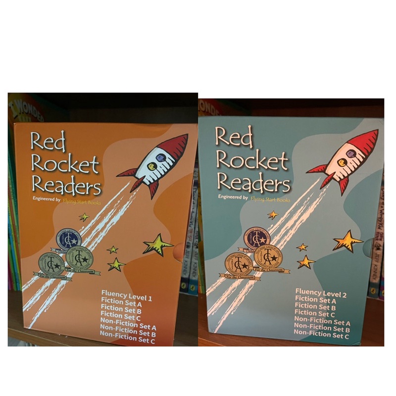全新紅火箭分級讀物 Red Rocket 流暢級 1+2級共96本