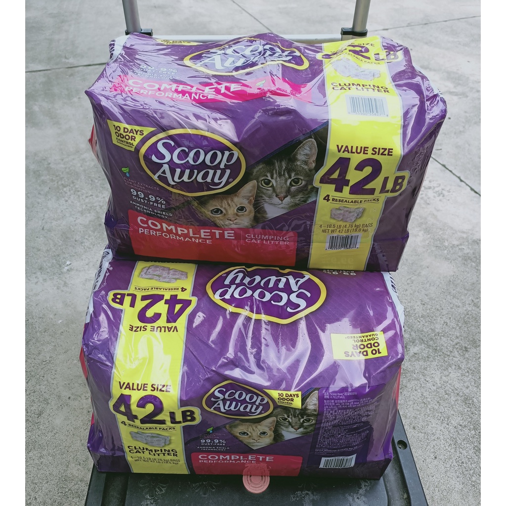 【現貨拆售單包】Scoop Away 超凝結貓砂 4.76公斤 紫包貓砂 好市多 Costco 蝦皮購物