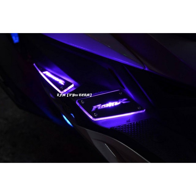 【LFM】FIGHTER六代 導光式 前後踏板 FIGHTER6代 導光 LED 踏板 光導