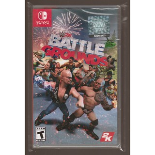 {瓜瓜皮}全新NS Switch 遊戲 中文版 WWE2K 殺戮戰場 (遊戲都有回收)