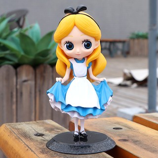 【佩斯多】Qposket 迪士尼公主 公仔 愛麗絲 冰雪奇緣 安娜 艾莎 白雪公主 灰姑娘 Q版 模型 蛋糕 烘培 模型