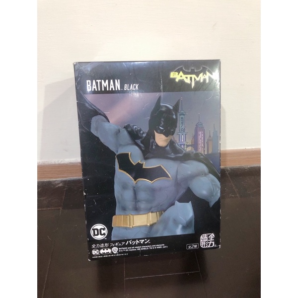 全新正版 FURYU 景品 全力造型 DC 蝙蝠俠 公仔 BATMAN 寬盒 巨無霸