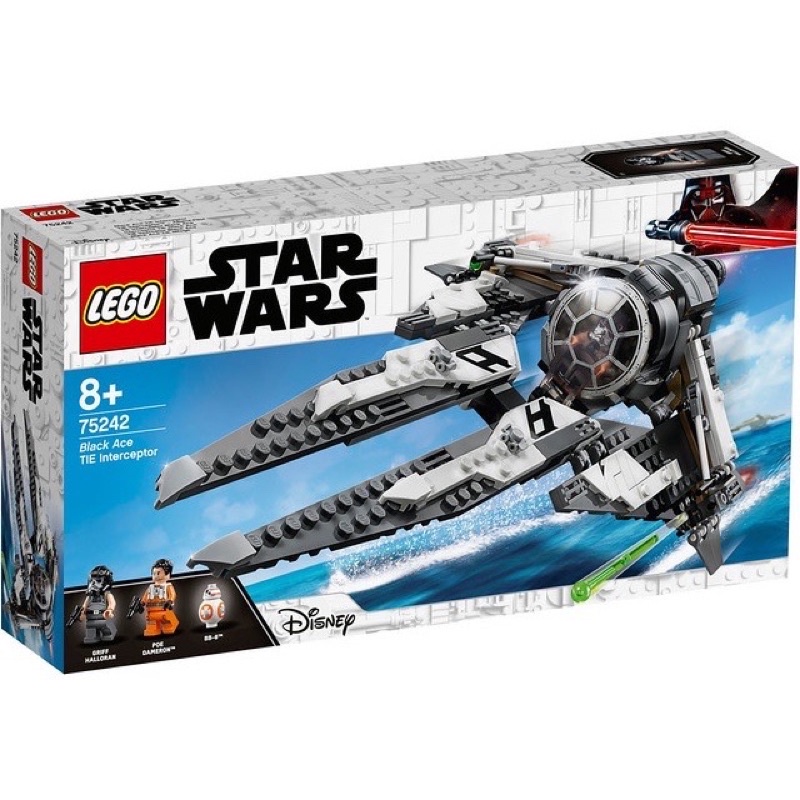 ®️樂高 LEGO®︎ 75242 Black Ace TIE Interceptor 領帶攔截器 星際大戰系列 全新