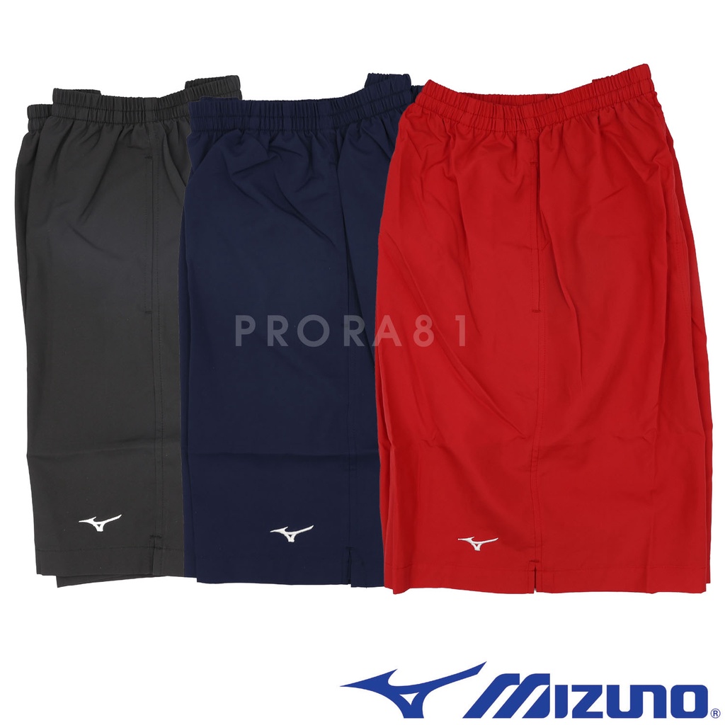 Mizuno J2TB8A02 (09黑)、(14深丈青)、(62紅) 男路跑短褲/背部口袋與兩側插袋設計/