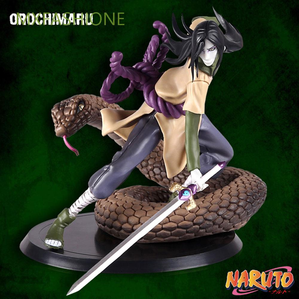 Mxfashione 動漫大蛇丸收藏模型微型模型石浦登娃娃玩具雕像模型火影忍者動作人物 多種顏色 蝦皮購物