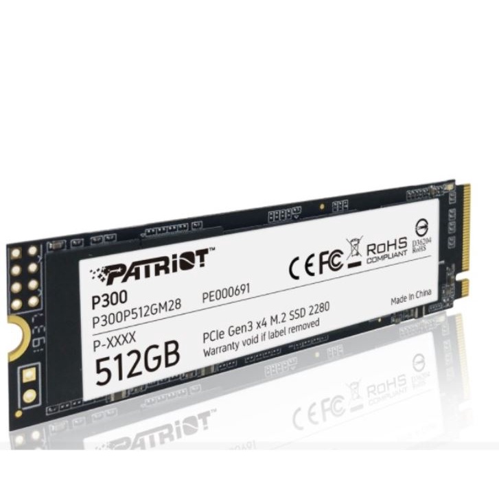 Patriot美商博帝P300 512GB M2.2280 PCIe SSD固態硬碟