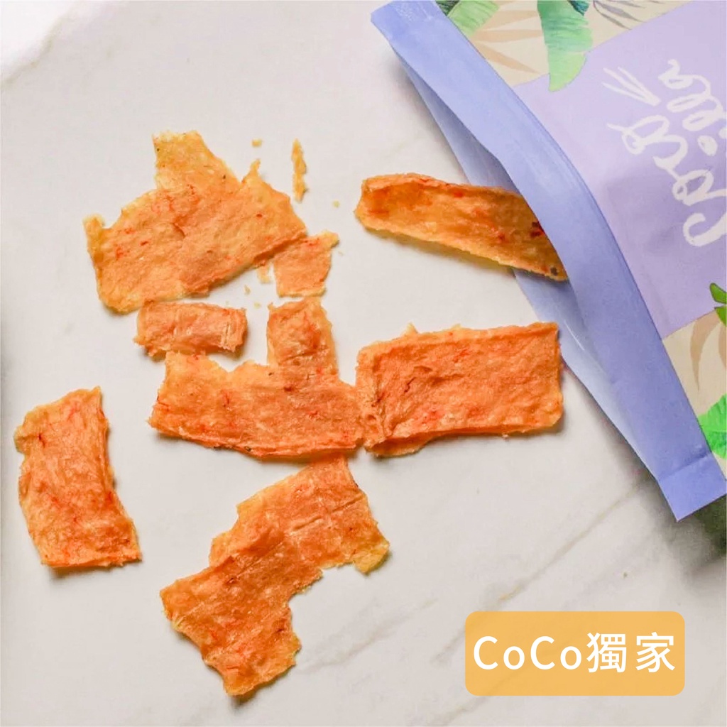 COCONILLA寵物手工零食【蝦味鮮雞肉酥】65g/包 推嘴毛孩/貓狗適用