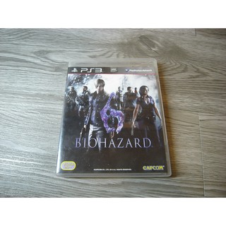 二手 惡靈古堡 6 生化危機 二手遊戲片 PlayStation 3 PS3 遊戲片 BIOHAZARD 6