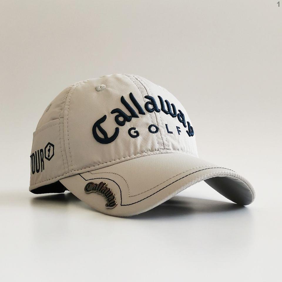 最低價·新款韓版鴨舌帽棒球帽男女運動休閒帽子遮陽帽 Callaway高爾夫球帽
