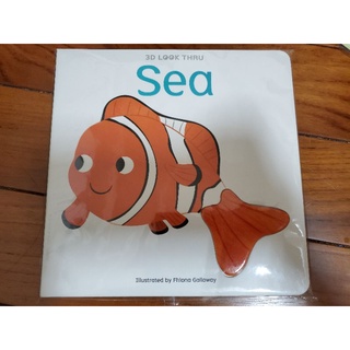 全新童書／娃娃世界--3D LOOK THRU-Sea書