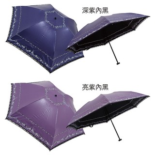 6色【散熱降溫8℃超級輕】晴雨傘遮陽傘日本雨之戀雨傘三折降溫洋傘黑蝴蝶骨架30207