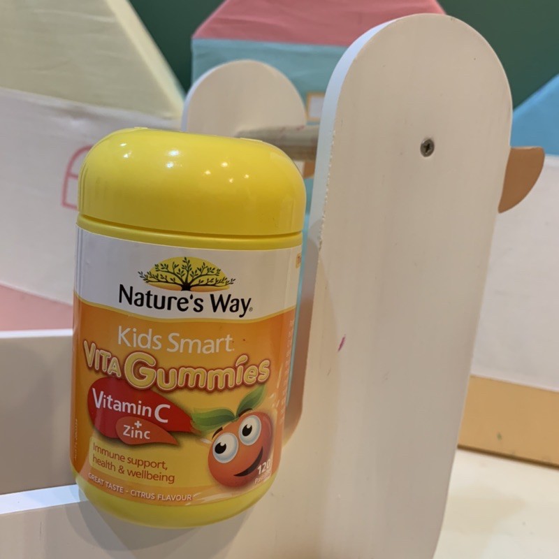 🔥大包裝特價🔥🔜*現貨*🔜 澳洲 Nature's Way 佳思敏維他命C＋鋅 兒童軟糖 120粒