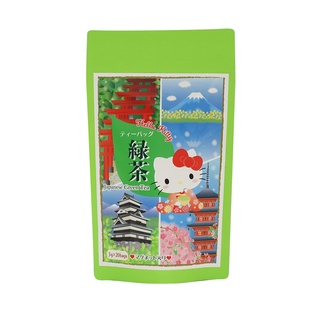 SANRIO三麗鷗 HelloKitty綠茶-風景包裝 60g【Donki日本唐吉訶德】