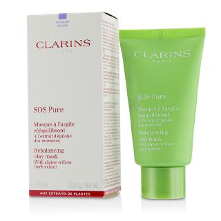 Clarins 克蘭詩 - SOS 阿爾卑斯柳草淨化面膜 - 混合性至油性肌膚適用 75ml/2.3oz