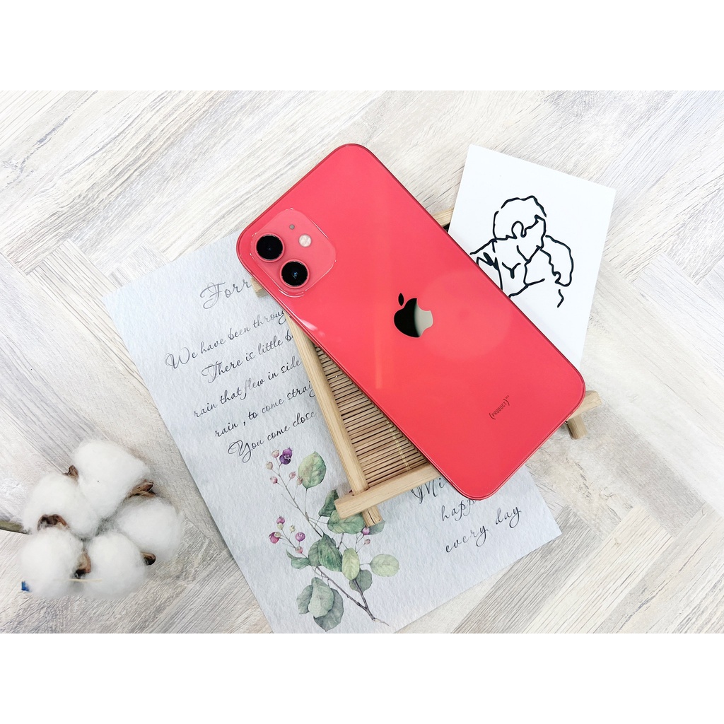 🧸優質二手機IPhone 12 128紅色 保固到 2022/09/01日電池🔋98% 🌟台北西門實體店面